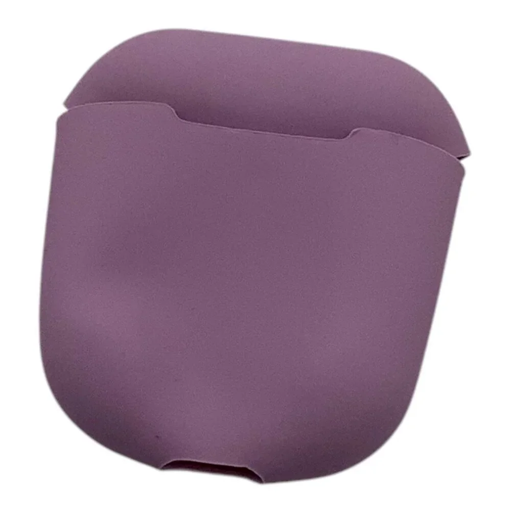 Silicone Protective AirPods Case‎ For 1&2 Models Pink or Purple